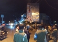 Satpol PP Kota Gorontalo Mulai Lakukan penertiban APK. (foto. pia/nn)