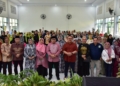 Penjagub Gorontalo Ismail Pakaya turut hadir dalam halal BI halal alumni SMAN 1 Kabila.