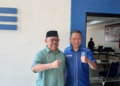 Calon Gubernur Gorontalo, Tonny Uloli bersama Ketua DPW PAN Provinsi Gorontalo, Anas Jusuf. (foto. anq/nn)