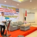 Kadisnaker ESDM dan Transmigrasi Gorontalo Wardoyo Mansur Pongoliu saat membuka kegiatan forum komunikasi