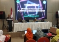 Pj. Bupati Boalemo Sherman Moridu memberikan arahan pada workshop digelar Dinas Pendidikan dan Kebudayaan Kabupaten Boalemo.(f.dok.hms)