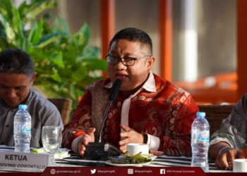 Ketua KPU Provinsi Gorontalo Fadliyanto Koem-f.hmskpu
