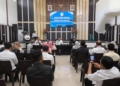 Rapat perdana yang dipimpin langsung oleh Pj Walikota Ismail Madjid