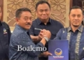 Ketua DPD NasDem Boalemo, Rum Pagau menerima rekomendasi DPP NasDem untuk dicalonkan pada Pilkada Boalemo 2024