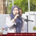 Anggota KPU Kabupaten Gorontalo Agustina Bilondatu memberikan arahan pada apel rutin, Senin 22 Juli 2024-f.hms