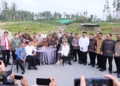 Menteri AHY saat berkeliling Indonesia