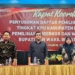 Komisioner KPU Bone Bolango memandu Rakor DPTb. (foto. istimewa)