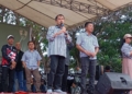 Foto. Kampanye Nelson-Kris di Marisa, Pohuwato.