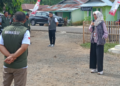 Anggota Bawaslu Provinsi Gorontalo, Lismawy Ibrahim menyampaikan arahan pada apel siaga menghadapi tahapan kampanye Pilkada serentak 2024.(f.dok.bawaslu)