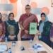 Wabup Suharsi saat melakukan koordinasi dengan Kemenparekraf
