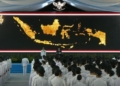 Presiden RI, Prabowo Subianto melantik dan mengambil sumpah jabatan 961 kepala daerah di Istana Negara Kepresidenan.(f.yotube)