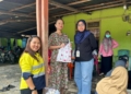 Posyandu di Desa Hulawa, PGP bagikan makan tambahan bergizi untuk ibu hamil dan anak-anak