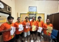 6 Debt Collector pengeroyok konsumen di Kota Gorontalo ditetapkan polisi sebagai tersangka.
