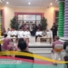 Hi. Syaifudin Mateka, saat memberikan tausiah pada kegiatan sahur bersama Wali Kota dan Wakil Wali Kota dengan Masyarakat.