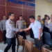 Wakapolda Gorontalo saat mengunjungi Polres Gorut mengecek kesiapan personil jelang pelaksanaan PSU.