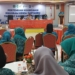 Kabid Kesehatan, dr. Roni H. Imran memberikan sambutan mewakili Kadikes Boalemo, Sutriyani Lumula pada pertemuan koordinasi program kerja Posyandu.(f.newsnesia)