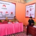 Gubernur Gorontalo Gusnar Ismail, Wakil Gubernur Idah Syahidah Rusli Habibie dan Pj Bupati Gorontalo Utara Sila Botutihe, saat meninjau Koperasi Merah Putih di Desa Tolango, Kecamatan Anggrek, Kabupaten Gorontalo Utara, Senin, (2/6/2025). (F: Diskominfotik).