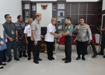 Danrem 133/Nani Wartabone bersama Pemerintah Daerah Pohuwato