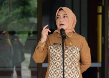 Kepala Dinas Kominfo dan Statistik Sri Wahyuni Matona-f.hms