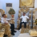 Anggota DPD-RI, Syarif Mbuinga disambut Bupati Kabgor, Sofyan Puhi