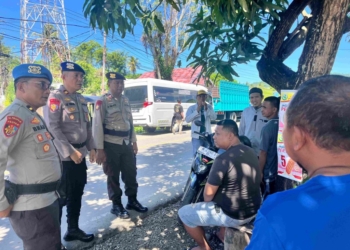 Operasi KRYD yanh dilaksanakan Polres Gorontalo