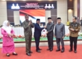 Bupati dan Wabup Pohuwato saat mengikuti sidang paripurna DPRD Pohuwato