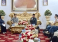Wabup Iwan Adam saat menerima kunjungan investor Jepang
