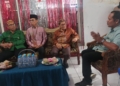 Kepala UPTD BLK Gotontalo Edwing Hulopi saat menerima kunjungan dari jajaran Baznas Provinsi Gorontalo.