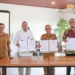 Penandatanganan Kerja Sama (PKS) Sinergi Rekrutmen Reaktivasi Peserta JKN (Srikandi), antara pemerintah daerah dengan pihak ketiga