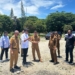 Bupati dan Wabup Pohuwato saat mendampingi Kapala BPBPK meninjau lokasi usulan pembangunan Kantor Bupati Pohuwato