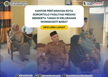 Kantah Kota Gorontalo saat melaksanakan