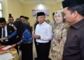 Bupati Saipul Mbuinga siap-siap melakukan tes urine