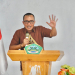 Wakil Bupati Boalemo, Lahmuddin Hambali memberikan arahan pada temu masyarakat nelayan.
