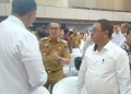 Bupati Boalemo, Drs. Rum Pagau berhasil memboyong anggaran program dari Kementerian Pertanian RI.(f.dok.pimpinan)
