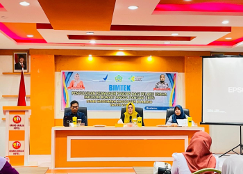 Dinas Kesehatan Kabupaten Boalemo menggelar Bimtek penyuluhan keamanan pangan.(f.istimewa)