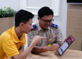 Ilustrasi layanan sentuh tanahku (F. hms)