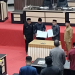 Rapat paripurna pengesahan rancangan APBD-P tahun 2025, bertempat di ruang sidang DPRD Boalemo.(f.dok.pimpinan)