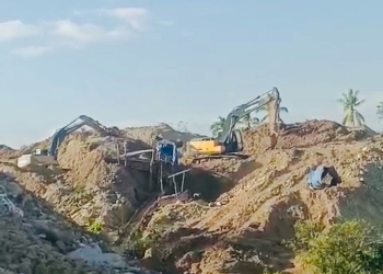 Pertambangan emas tanpa izin (foto istimewa)