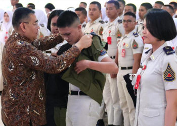 Wamen Ossy Dermawan resmi lepas 609 Taruna/i STPN KKN Pertanahan