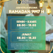Jadwal jam kerja di Kantah Kota Gorontalo selama bulan Ramadan 1447 H.