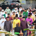 Bupati Boalemo Rum Pagau bersama Wabup Lahmuddin Hambali dan unsur Forkopimda menuju masjid Baiturahmah menunaikan salat Idul Fitri 1.447 Hijriah.(f.dok.pimpinan)