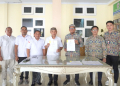 Penandatanganan nota kesepahaman (MoU) antara Pemerintah Daerah Kabupaten Pohuwato dengan Balai Penataan Bangunan, Prasarana, dan Kawasan (BPBPK).