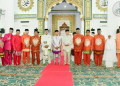 Bupati dan Wabup Pohuwato siap-siap sholat Ied di Masjid Agung Baiturrahim Pohuwato