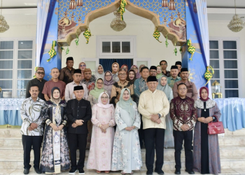 Silaturahmi Bupati Pohuwato dan Rombongan ke Rumah Jabatan Gubernur Gorontalo, Gusnar Ismail