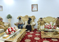 Bupati Pohuwato, Saipul A. Mbuinga, menerima kunjungan pengurus Koperasi Desa (Kopdes) Merah Putih Popaya