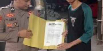 Penyerahan surat pemberitahuan aksi