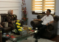 Kepala Kantor Pertanahan Kota Gorontalo saat menerima kunjungan dari Kejari Kota Gorontalo