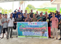 Sosialisasi program IB oleh Dinas Pertanian Kabupaten Boalemo bersama masyarakat di Kecamatan Botumoito.(f.istimewa)