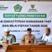 Suasana pertemuan dalam rangka penetapan besaran zakat fitrah tahun 2026.(f.dok.pimpinan)