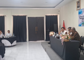 Dinas PUPRPKP Boalemo menggelar penyusunan dokumen RISPAM tahun 2026-2028.(f.istimewa)